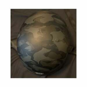 Harley-Davidson HD-J01 Matte Camo Half Shell Motorcycle Helmet DOT Certified